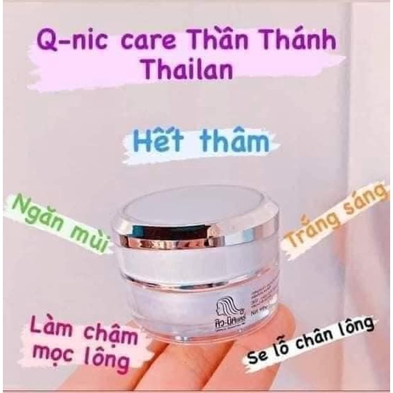 Kem khử thâm nách Q_Nic Care Whitening Underarm Cream Thái Lan chính hãng