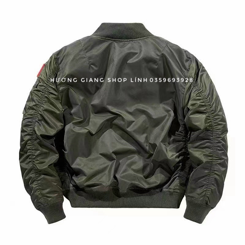 Áo khoác Pilot màu xanh lính USA thời trang