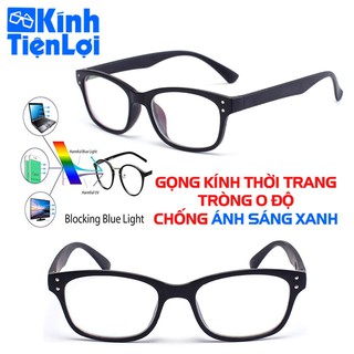 Gọng kính cận nữ Kính chống ánh sáng xanh 0 độ Kính Gọng nhựa bảo vệ mắt