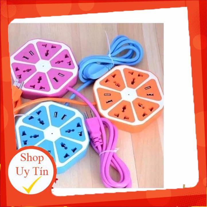 ổ điện cam có chân cắm rắc USB