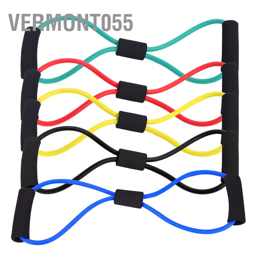 Vermont055 Chống căng Dây cao su Đào tạo ống Tập thể dục Bài tập cho phòng Yoga