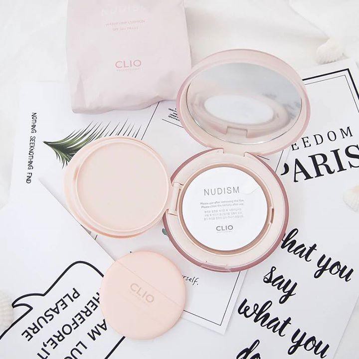 Phấn Nước Clio Nudism Velvetwear Cushion SPF 50+ PA+++ | BigBuy360 - bigbuy360.vn