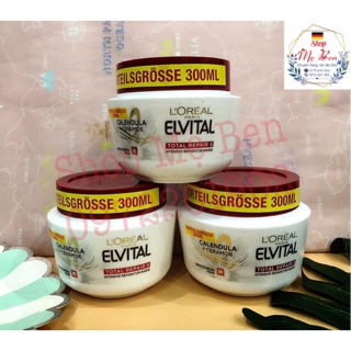 KEM Ủ TÓC ELVITAL TOTAL REPAIR 300ml nội địa Đức