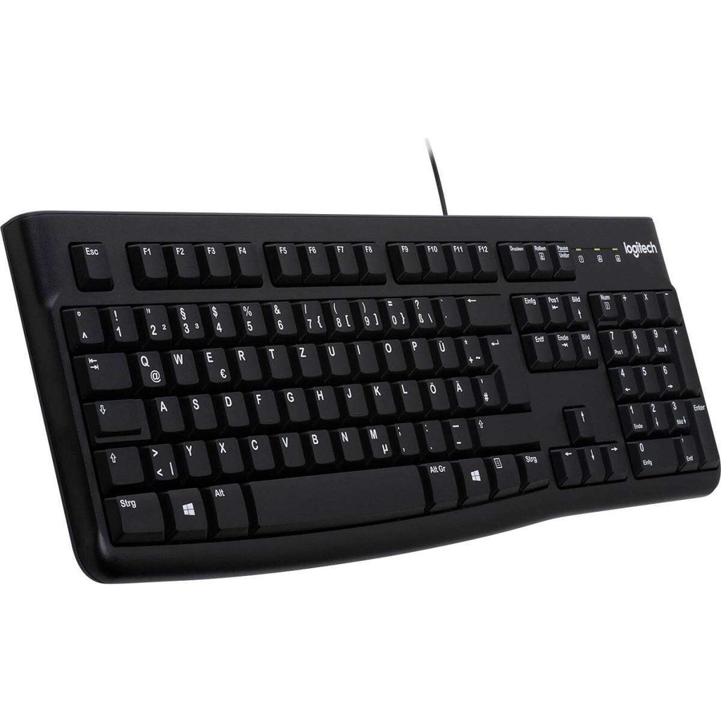 Bàn phím vi tính có dây Logitech K120 - Hàng Chính Hãng