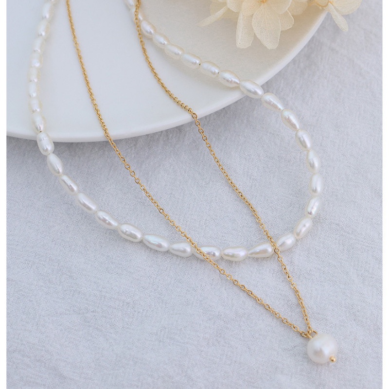 Dây Chuyền 2 Tầng Titan Ko Han Rỉ TT 3959