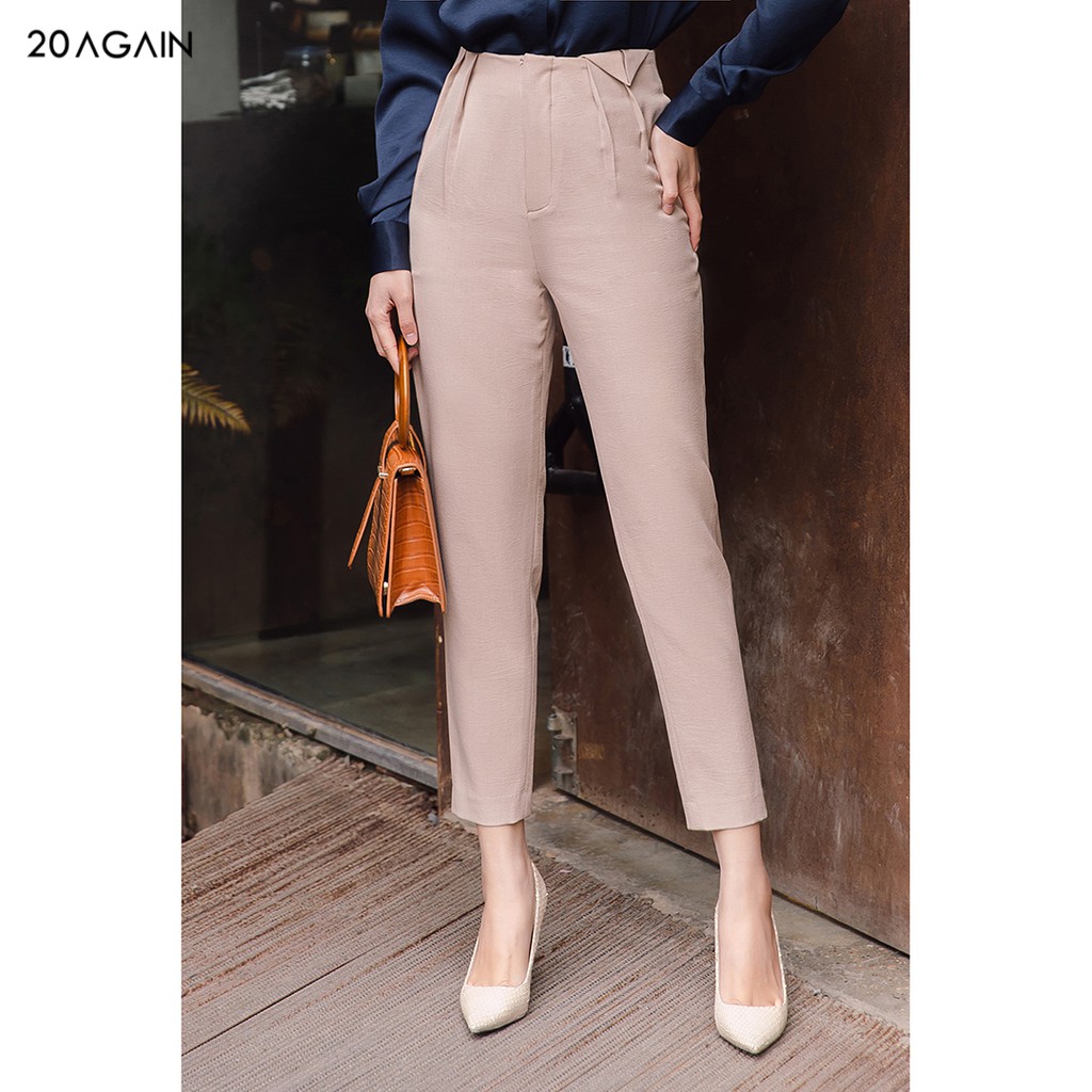 Quần baggy nữ 92WEAR đủ màu, đủ size, cạp liền ly QGA1084