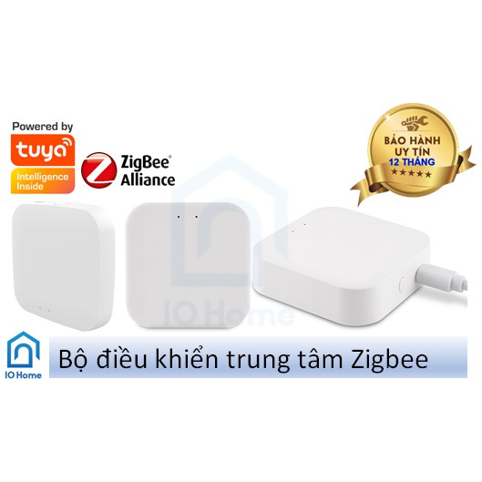 Bộ điều khiển trung tâm thông minh Zigbee thương hiệu Tuya smart life kết nối Wifi/ Cáp Lan