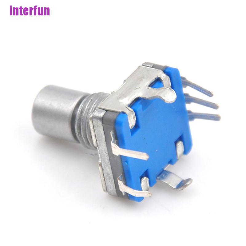 [Interfun1] 10Pieces 12 Mm Ec11 Key Switch Rotary Encoder Switches [Fun]