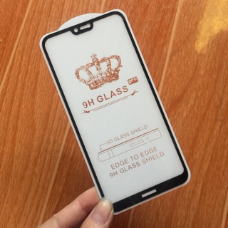 Kính cường lực Nokia 6.1 /Nokia 6.1 plus full 5D hàng chuẩn loại 1 có tặng phụ kiện lao màn hình