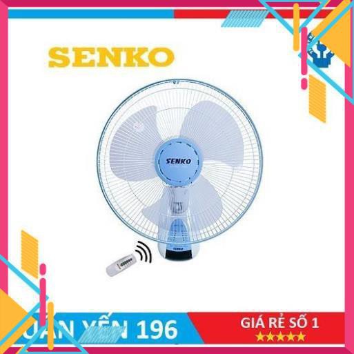 Quạt treo tường điều khiển từ xa senko TR828 (1628 new 2019)- Bảo Hành 2 Năm