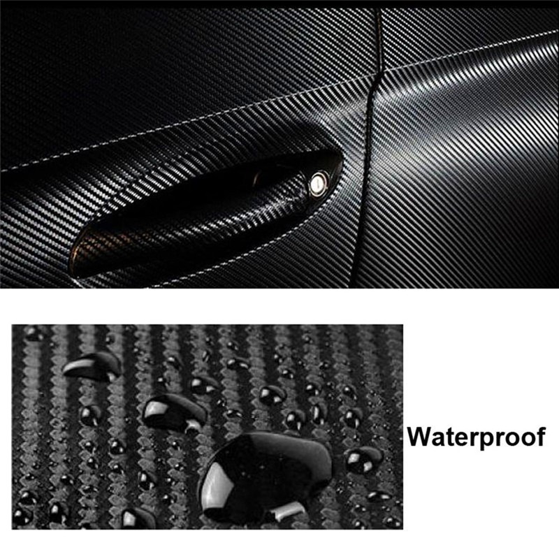 Giấy dán sợi carbon 3D 127*30cm trang trí nội thất xe hơi