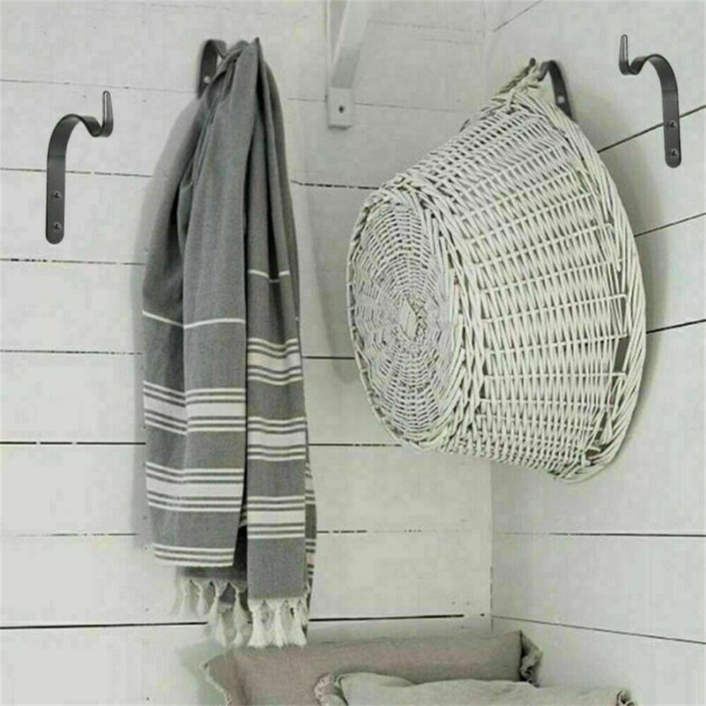 Bộ 4/8 Móc Treo Chậu Cây Cảnh Gắn Tường Trang Trí Sân Vườn