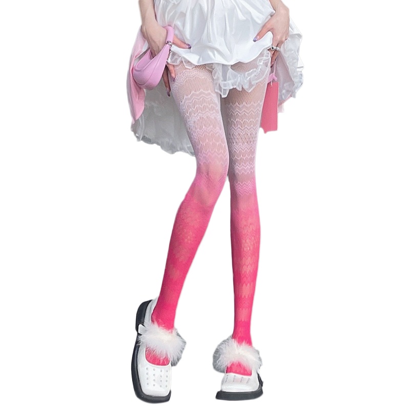 Xixi Quần Tất Lưới Nylon Màu Sắc Kẹo Ngọt Gợi Cảm Cho Nữ