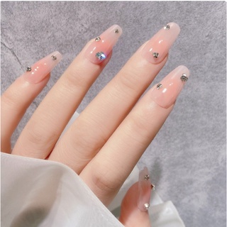 đá chân nhọn trang trí nail