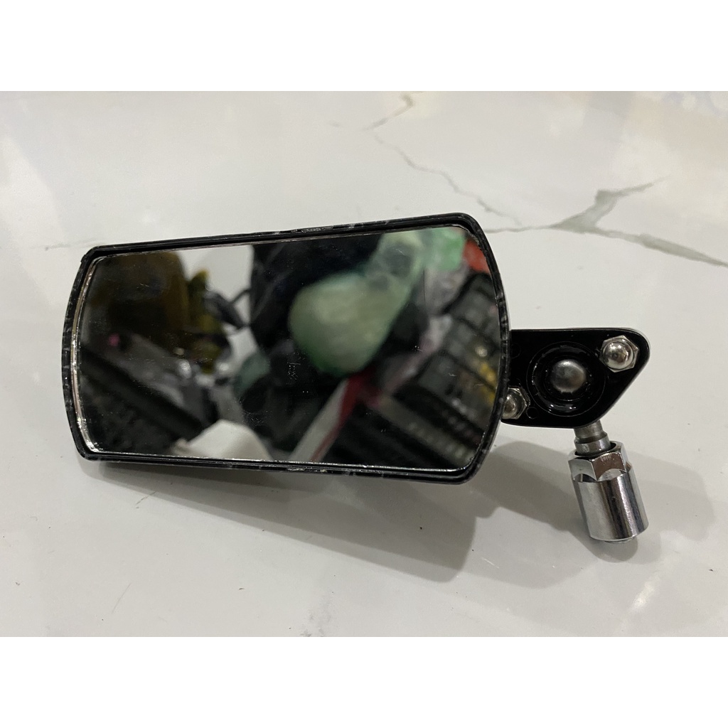 Gương xe máy 5 cạnh Vân Carbon chính hãng