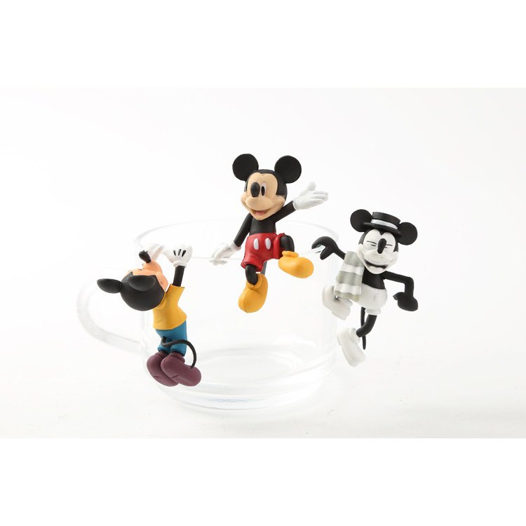 DISNEY 1 Bộ 3 Mô Hình Chuột Mickey Trang Trí Bánh Kem 5-6cm