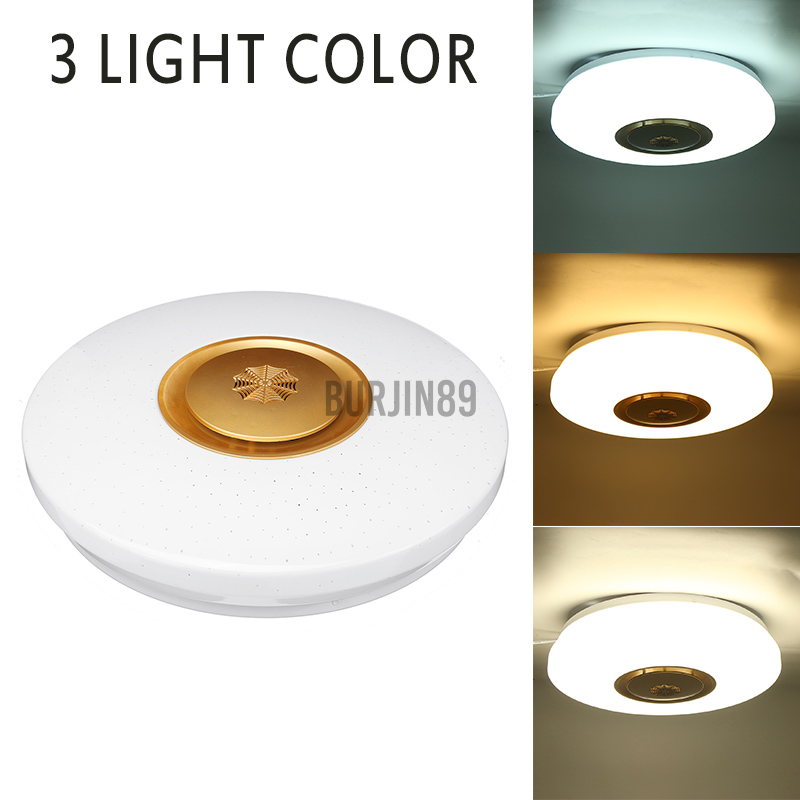 Đèn Led Gắn Trần Nhà Ánh Sáng Mờ Với Đồng Hồ Báo Thức