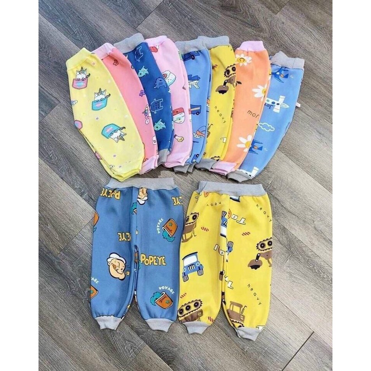 Combo 10 quần bỉ bông cho bé, hàng cao cấp, chất liệu dày dặn, giữ nhiệt cho bé