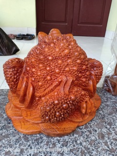 Cụ cóc gỗ hương kt 30/17/23