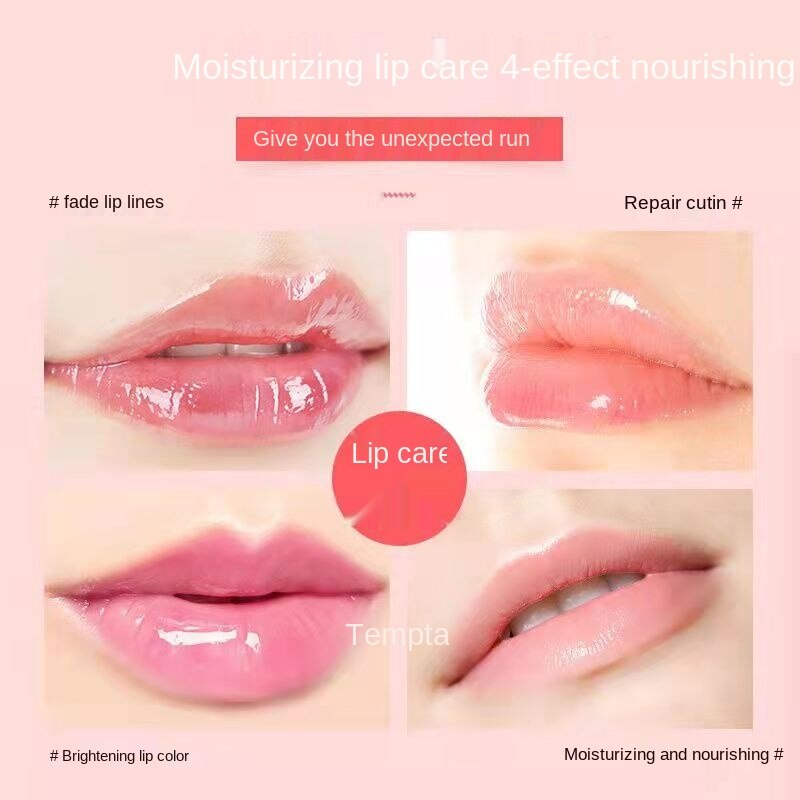 Hộp đựng mặt nạ dưỡng ẩm môi PILATEN 10g kèm cọ tiện dụng