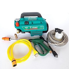 MÁY XỊT RỬA XE GIA ĐÌNH ÁP LỰC CAO 100% LÕI ĐỒNG CÔNG SUẤT 2500W ( THƯƠNG HIỆU T-MAX XUẤT SỨ NHẬT BẢN )