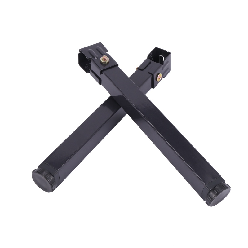Set 2 Chân Đỡ Nâng Khung Giường Bằng Kim Loại Hình Vuông Có Thể Điều Chỉnh Độ Cao