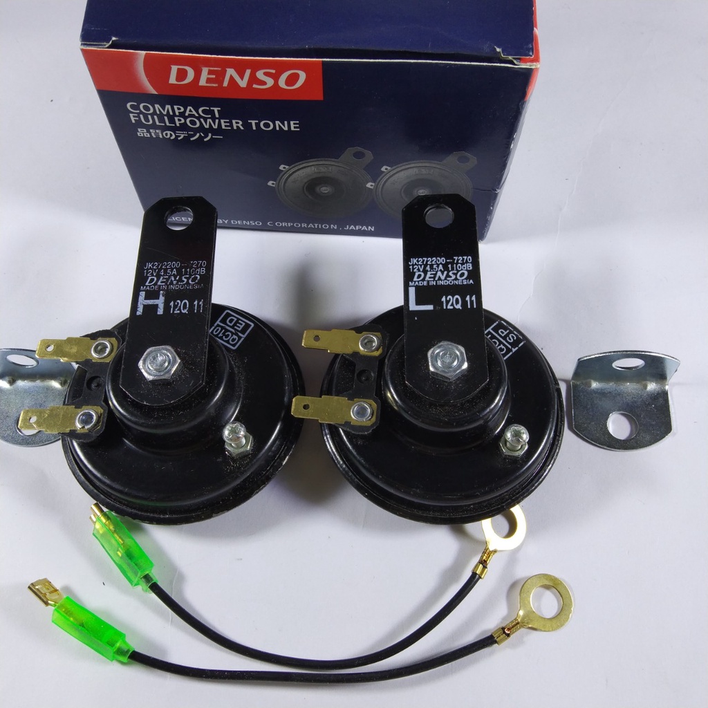 CÒI ĐĨA DENSO 12V 🏍🏍 CÒI ĐĨA Ô TÔ XE MÁY 1 BỘ 2 CHIẾC