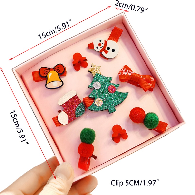 Kẹp Tóc Trang Trí Hình Ông Già Noel
