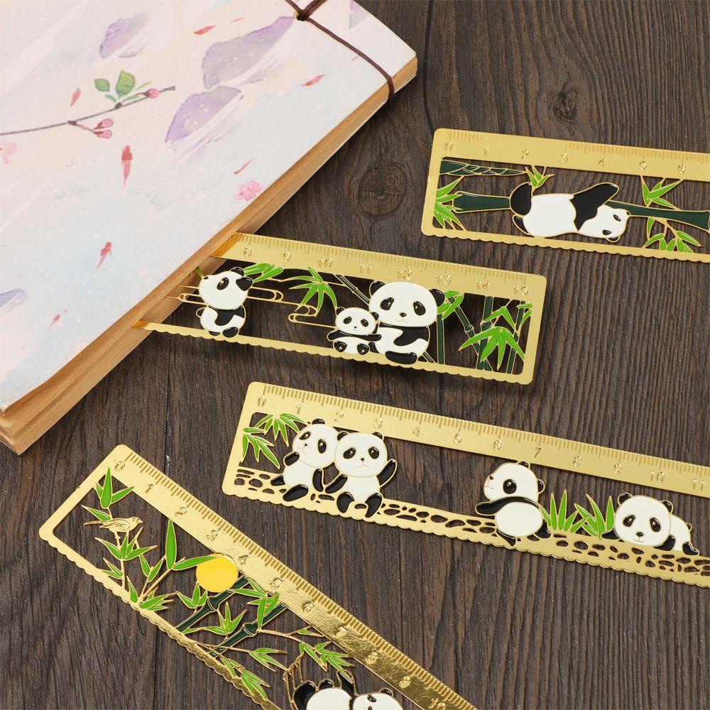 Btlimer Giá Đỡ Sách Bằng Kim Loại Hình Gấu Trúc Sáng Tạo Cho Học Sinh Trường Học