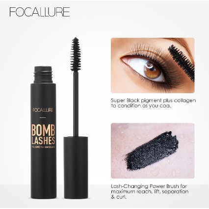 Mascara FOCALLURE làm mi cong dày tự nhiên 10g vip