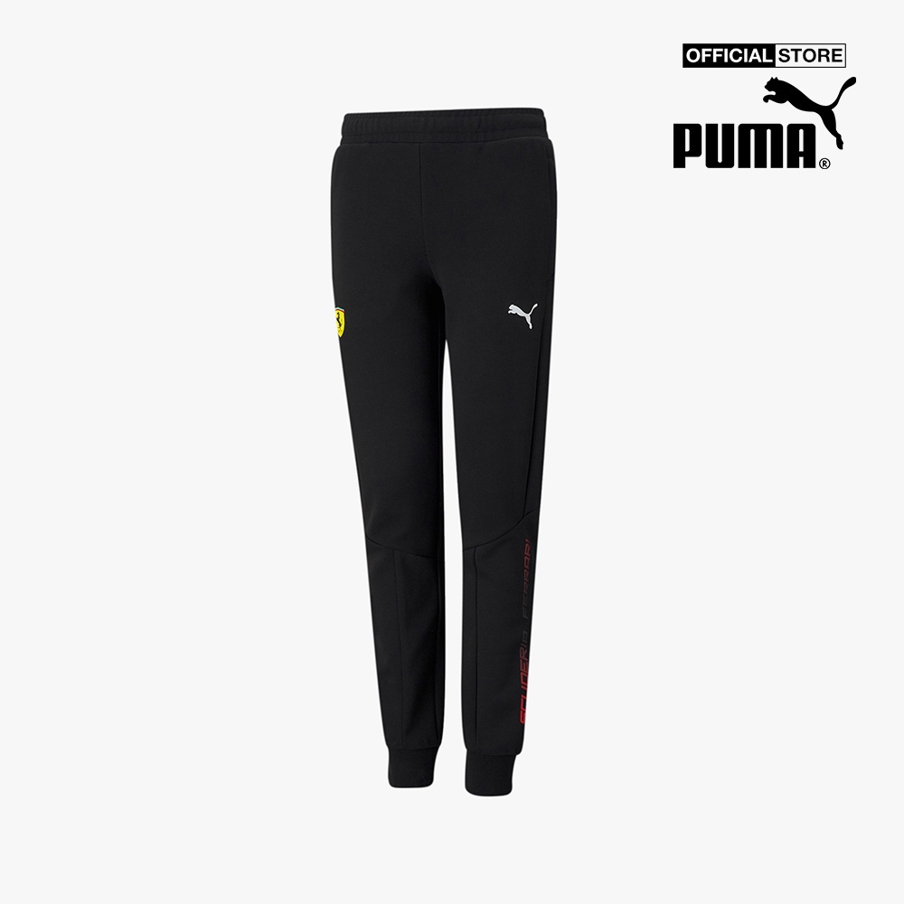 PUMA - Quần jogger trẻ em lưng thun Ferrari Race-599855-01