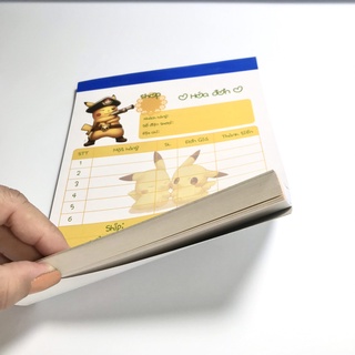 HOÁ ĐƠN 1 LIÊN HÌNH (50 tờ)(HÌNH NGẪU NHIÊN)
