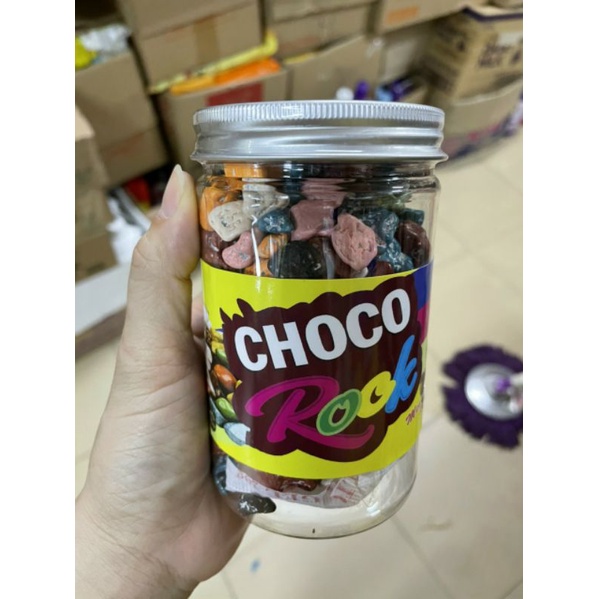 Kẹo sỏi đá nhân socola