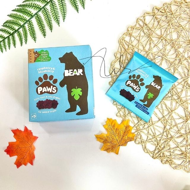 Kẹo Sấy Dẻo Bàn Chân Gấu Hãng Bear Paws UK Cho Bé từ 1 Tuổi. date