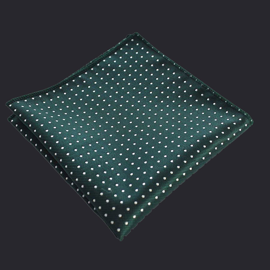 Khăn Tay Vuông 22 * 22CM Họa Tiết Sọc Ca Rô / Hoa / Chấm Bi Phong Cách Doanh Nhân Thời Trang Cho Nam