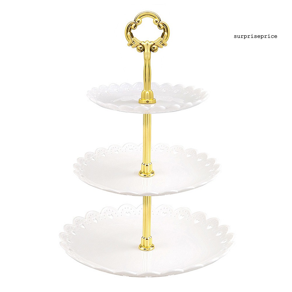 Giá để bánh trái cây trưng bày 3 tần đa năng chất lượng cao