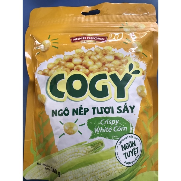 NGÔ NẾP TƯƠI SẤY GIÒN 160G