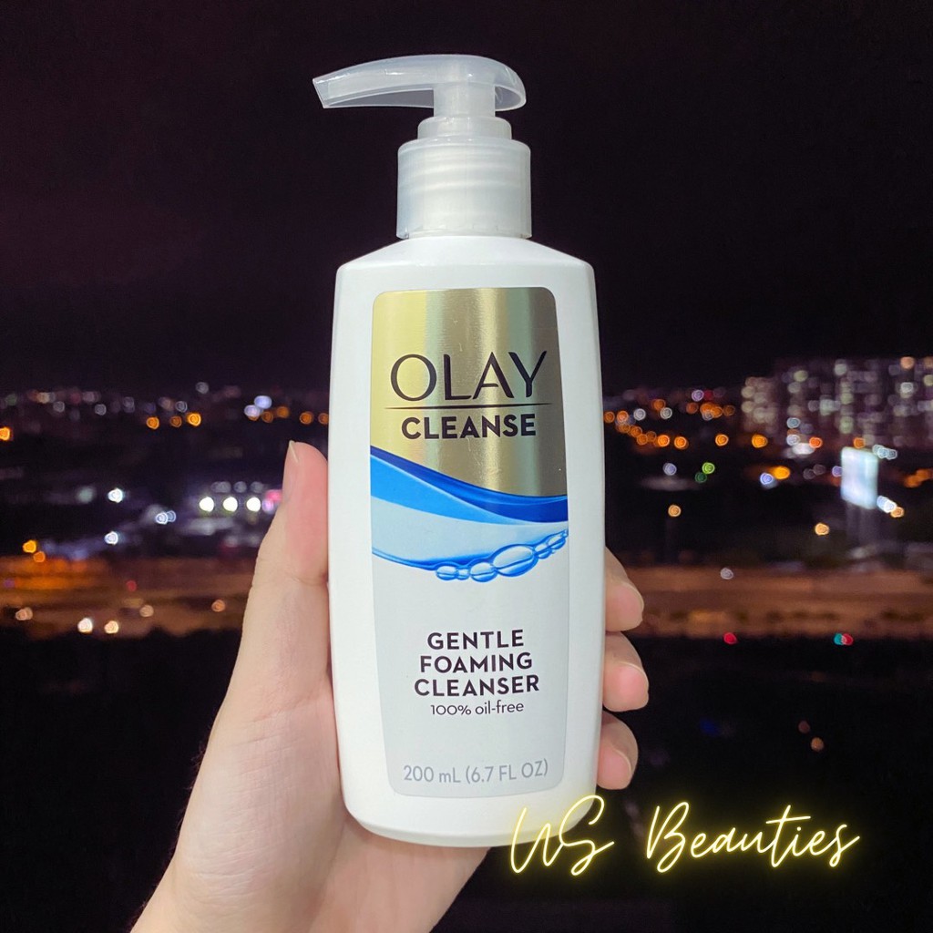 Sữa Rửa Mặt Dịu Nhẹ Cho Da Nhạy Cảm Olay Cleanse Gentle Foaming Face Cleanser 200ml