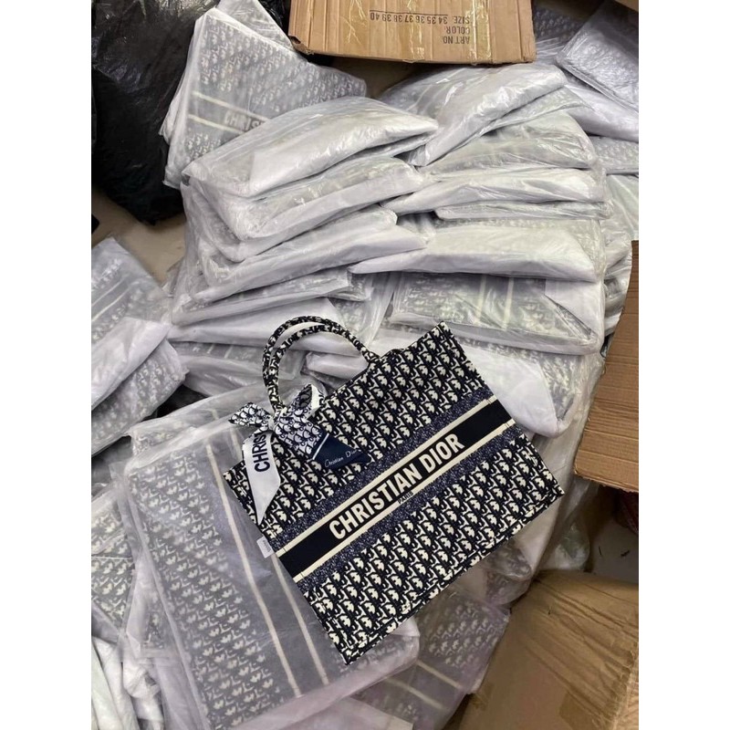 Túi Công sở DlO kèm khăn thổ cẩm❣️Freeship❣️