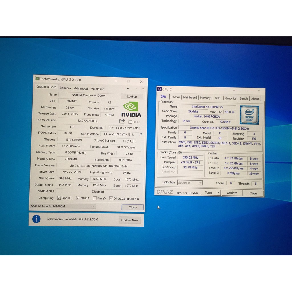 Laptop Dell Precision M5510 Xeon E3-1505M V5, Ram 8G, NVME 256G, M1000M, 15''6 FHD. | BigBuy360 - bigbuy360.vn