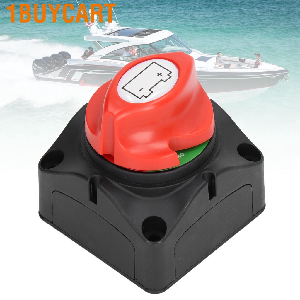 Công tắc ắc quy bật/ tắt 2 vị trí ngắt điện 12‑36V 275A dành cho xe hơi RV ATV tàu thuyền