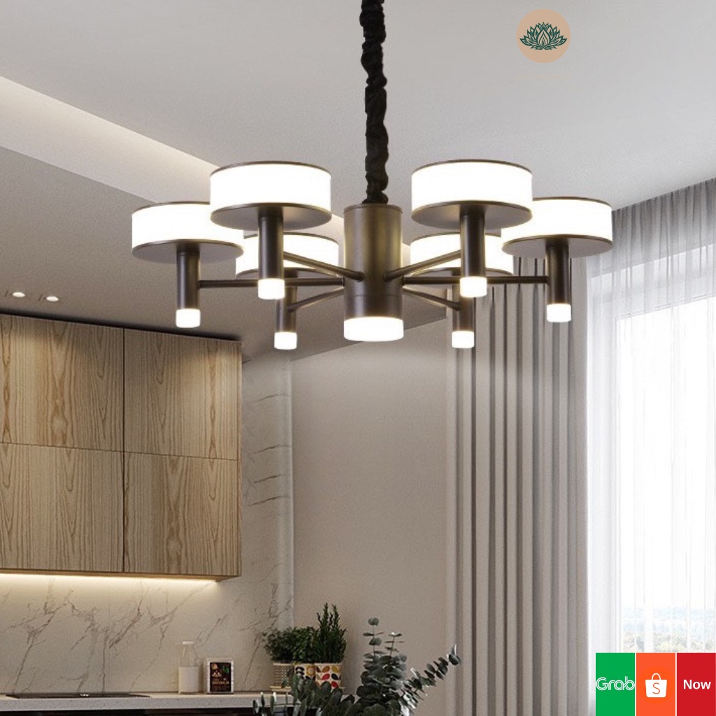 Đèn Chùm Trang Trí Phòng Khách DC 9698 - Đèn Trang Trí Nội Thất Kiểu Dáng Hiện Đại,Sang Trọng