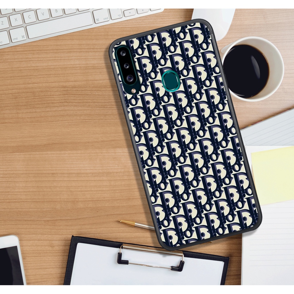 ỐP LƯNG SAMSUNG A20S - SAMSUNG M20 - SAMSUNG M30 , IN HÌNH LÔ GÔ DI-OR ĐẸP, CHẤT, PHONG CÁCH..