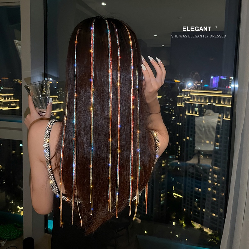 Dây Buộc Tóc Nhiều Màu Sắc Có Đèn Led Phát Sáng Độc Đáo