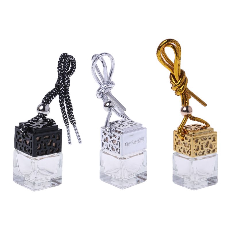 Lọ thủy tinh rỗng đựng nước hoa dùng treo ô tô tiện dụng