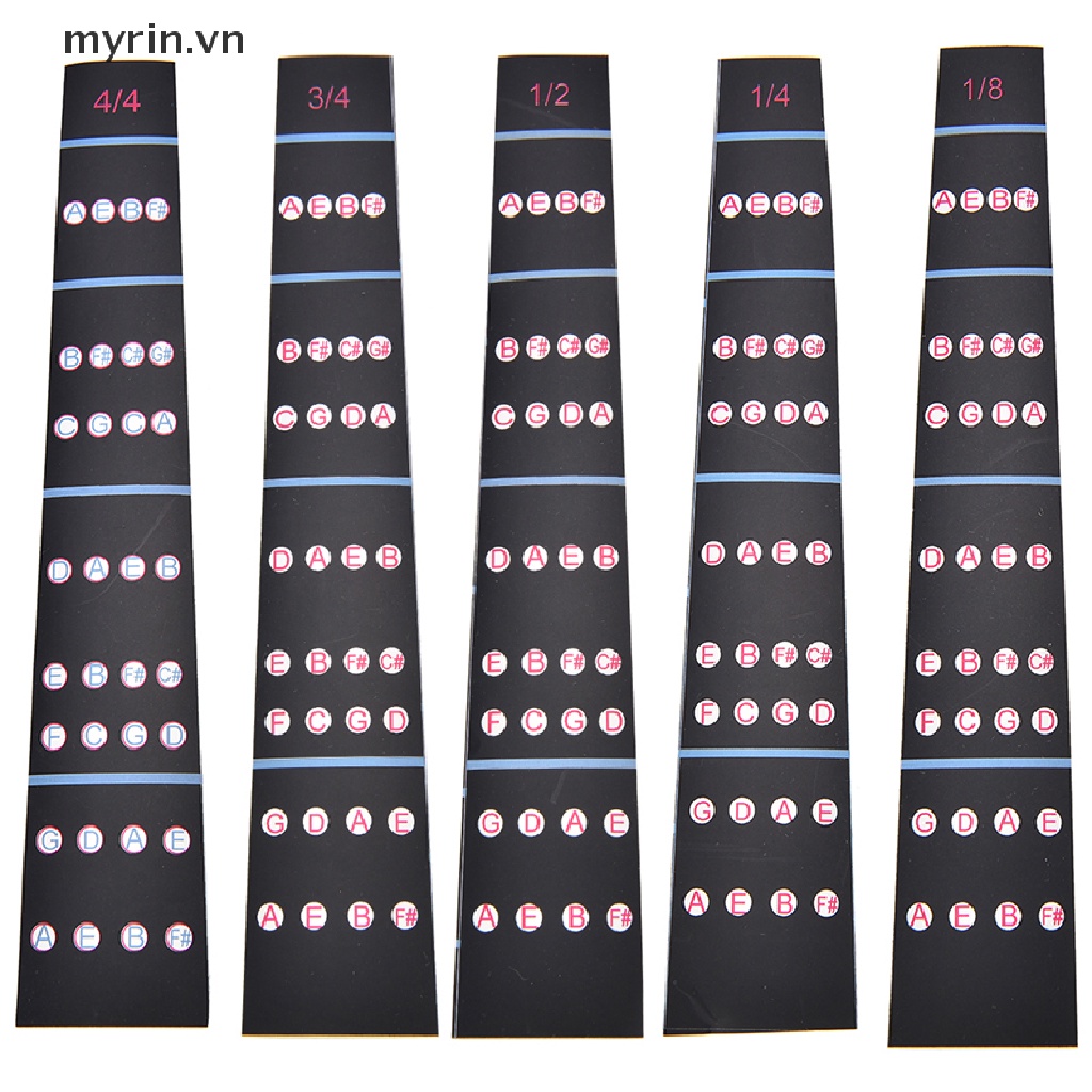 Miếng Dán Đánh Dấu Đàn Violin 1 / 8-4 / 4 Dành Cho Người Mới Bắt Đầu