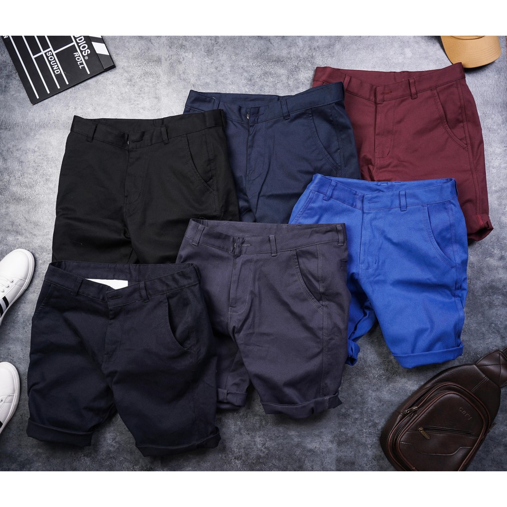 Quần short kaki nam cao cấp pious kkt008 (co giãn) | BigBuy360 - bigbuy360.vn