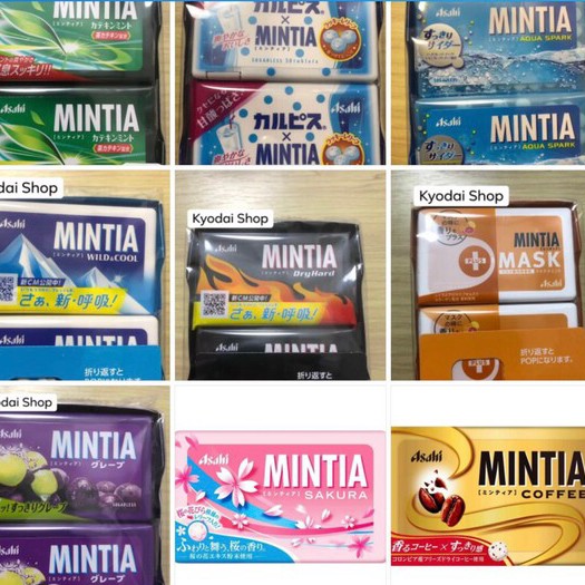 Kẹo Mintia Bạc Hà Nhật Bản
