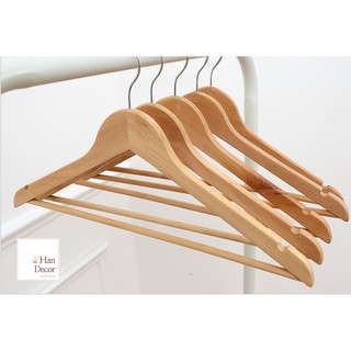 Móc Gỗ Treo Quần Áo Han Decor