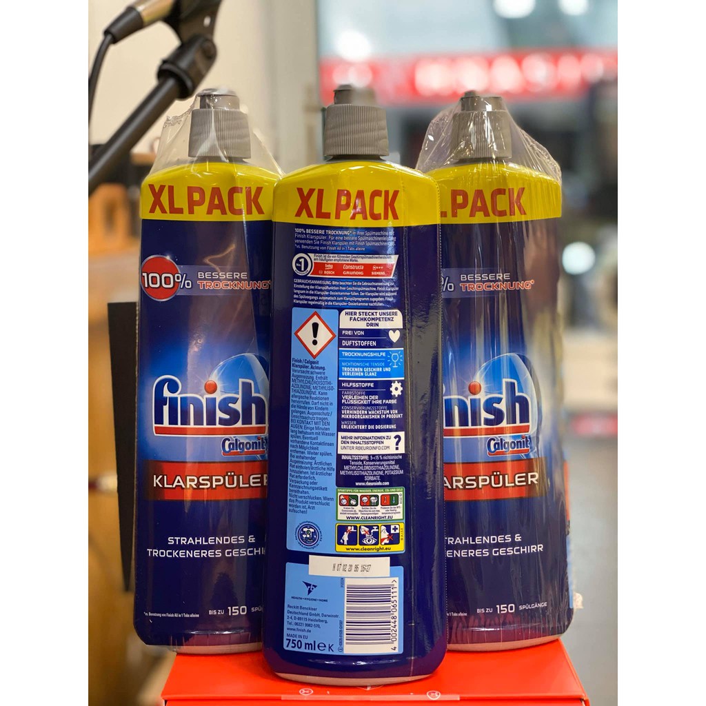 NƯỚC LÀM BÓNG BÁT ĐĨA FINISH 750ML